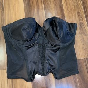 Size 44 Cacique black corset top